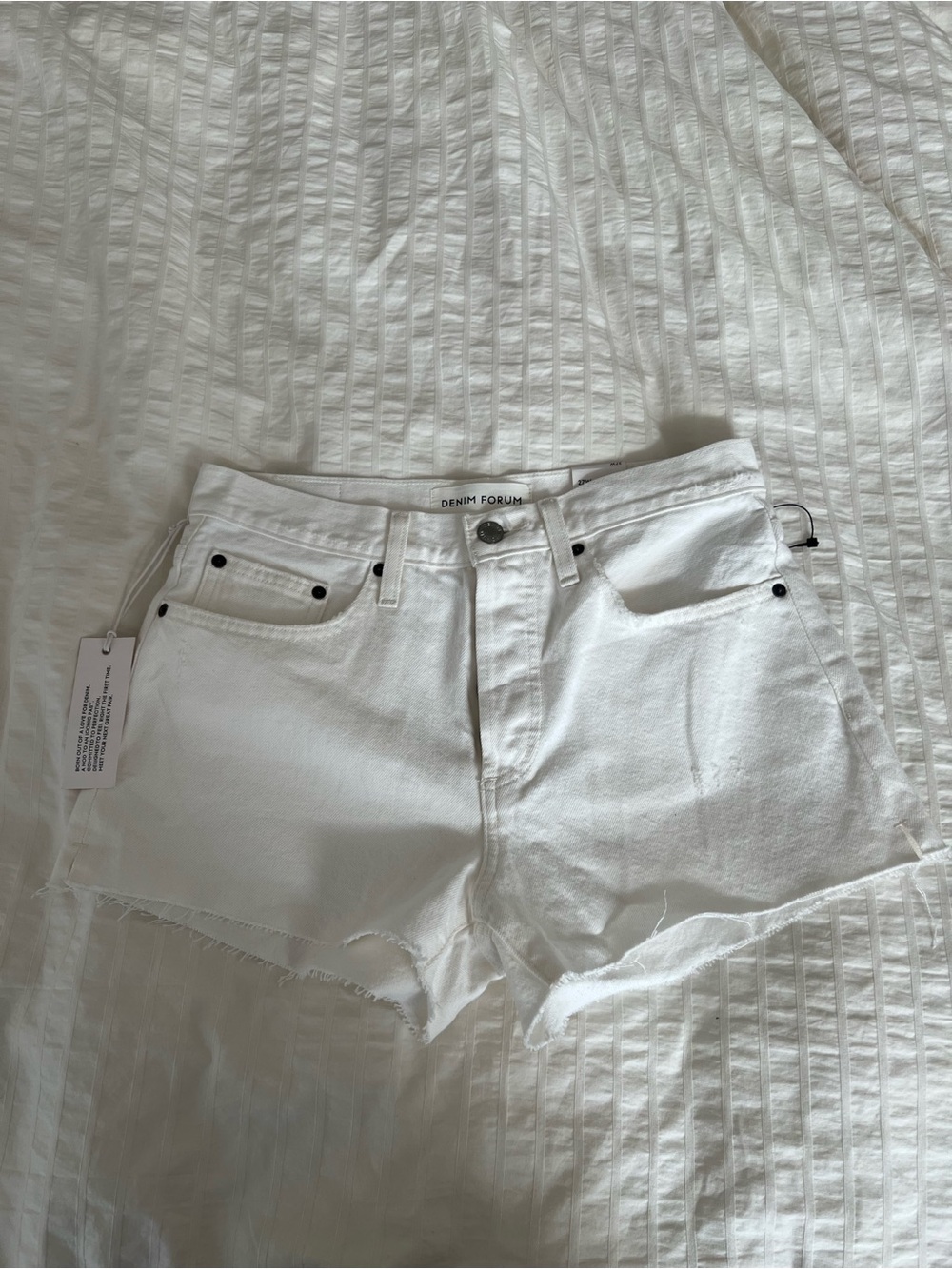NWT Aritzia Denim Forum Yoko Jean Jort Shorts